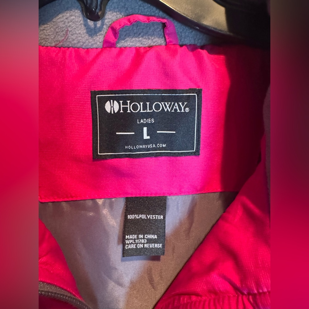 Holloway Women's Bright Pink Quilted Pink Ribbon Vest - Picture 2 of 7